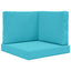 Udendørs Sofa Pude 3 pcs Turkis Polyester