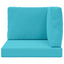 Udendørs Sofa Pude 3 pcs Turkis Polyester