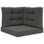 Udendørs Sofa Pude 3 pcs Antracit Polyester