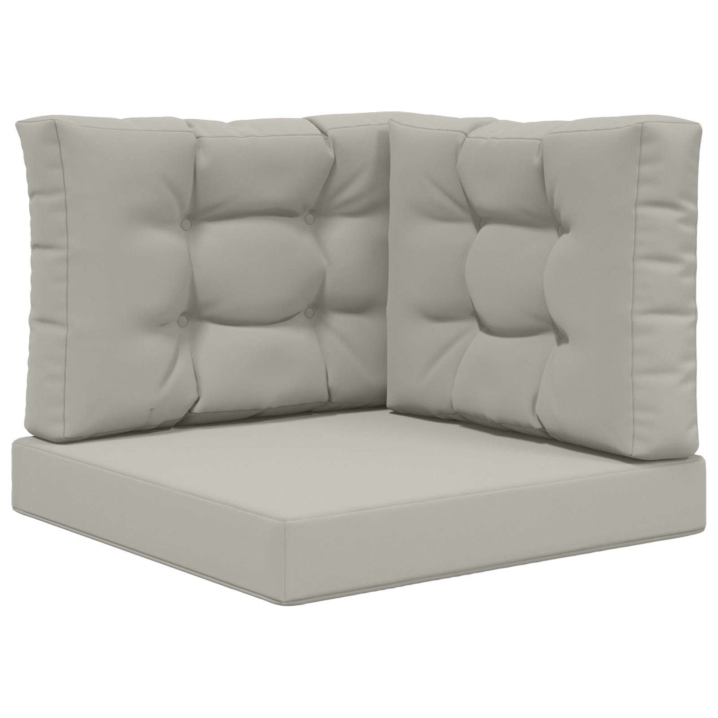 Udendørs Sofa Pude 3 pcs Grå Polyester