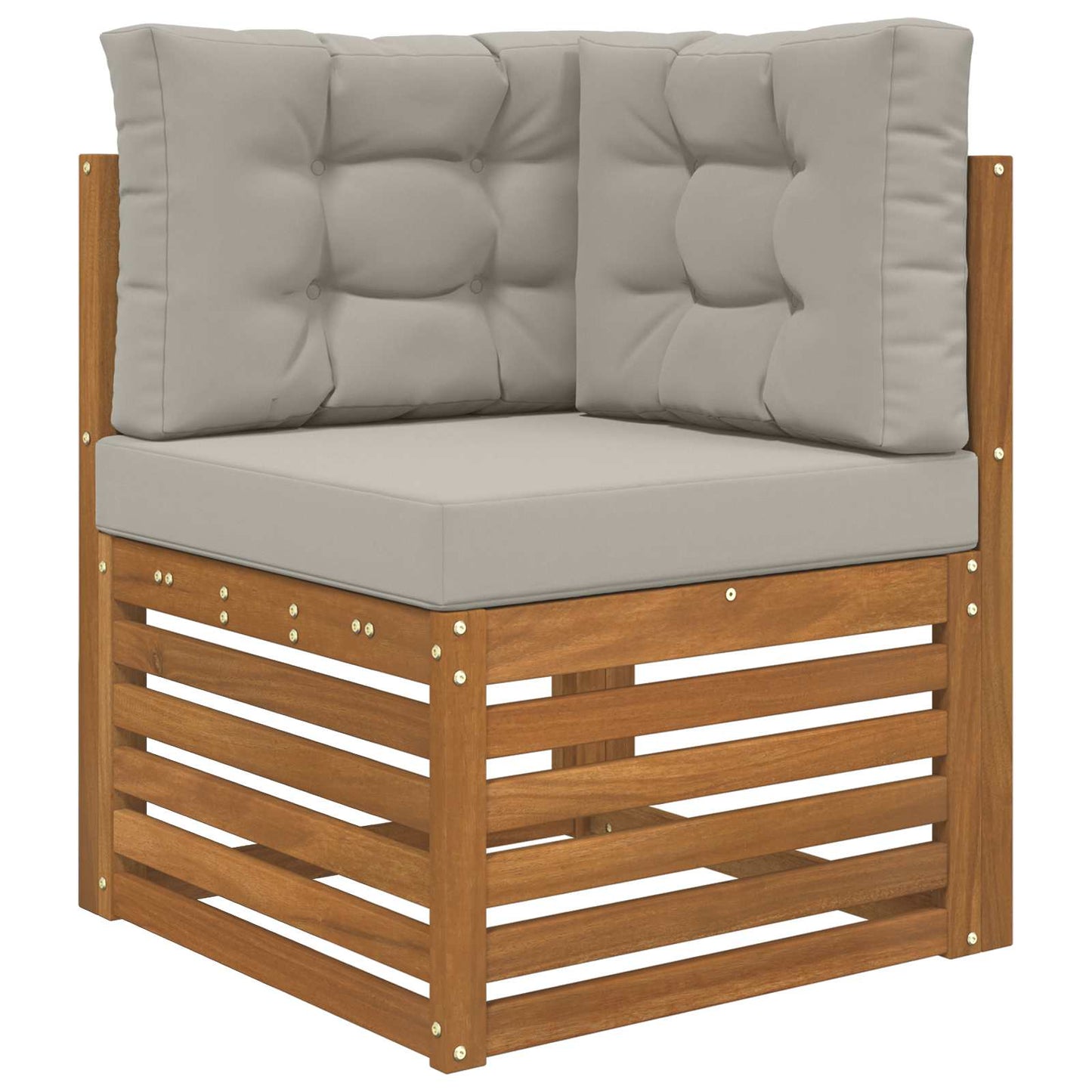 Udendørs Sofa Pude 3 pcs Grå Polyester