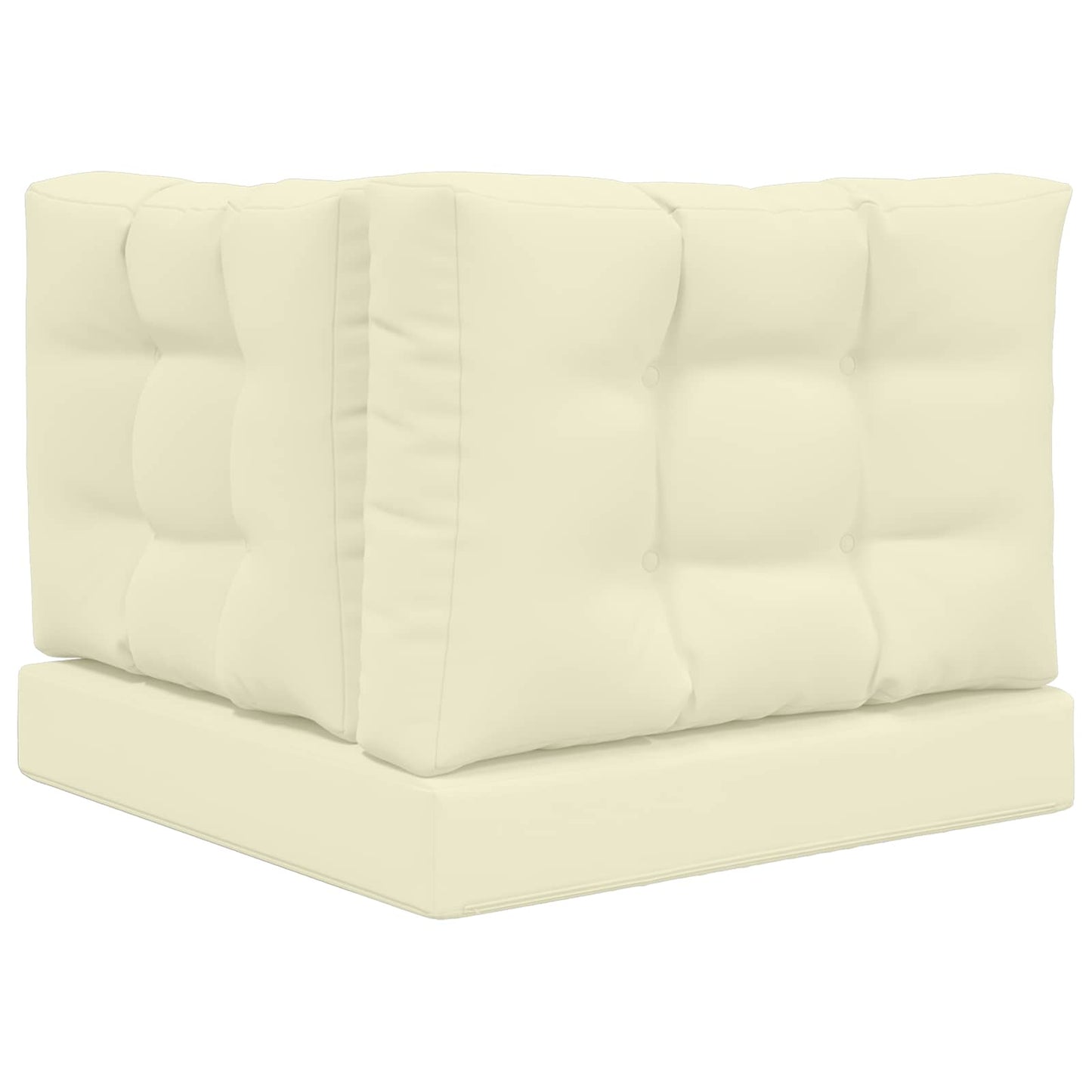 Udendørs Sofa Pude 3 pcs Creme Polyester
