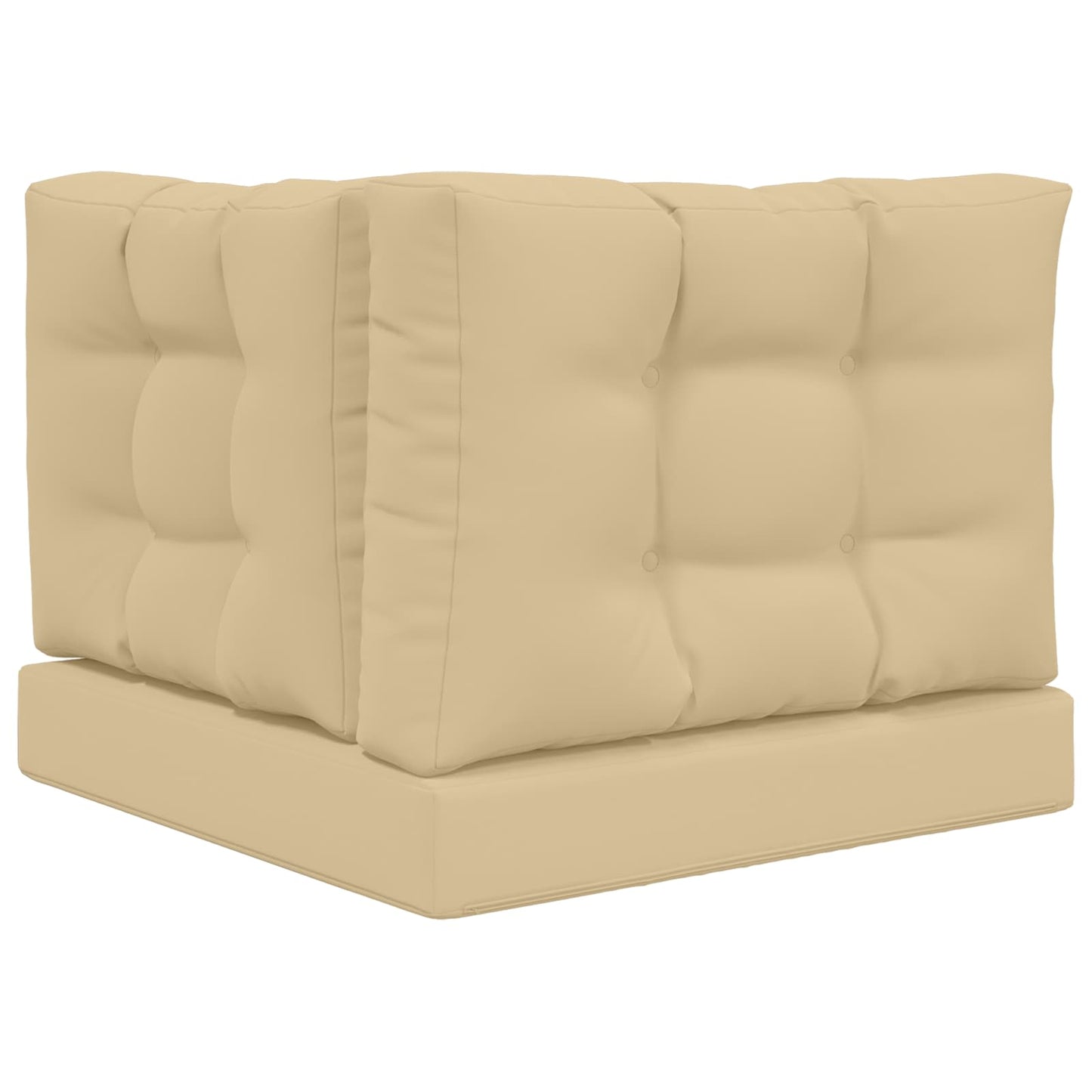 Udendørs Sofa Pude 3 pcs Beige Polyester