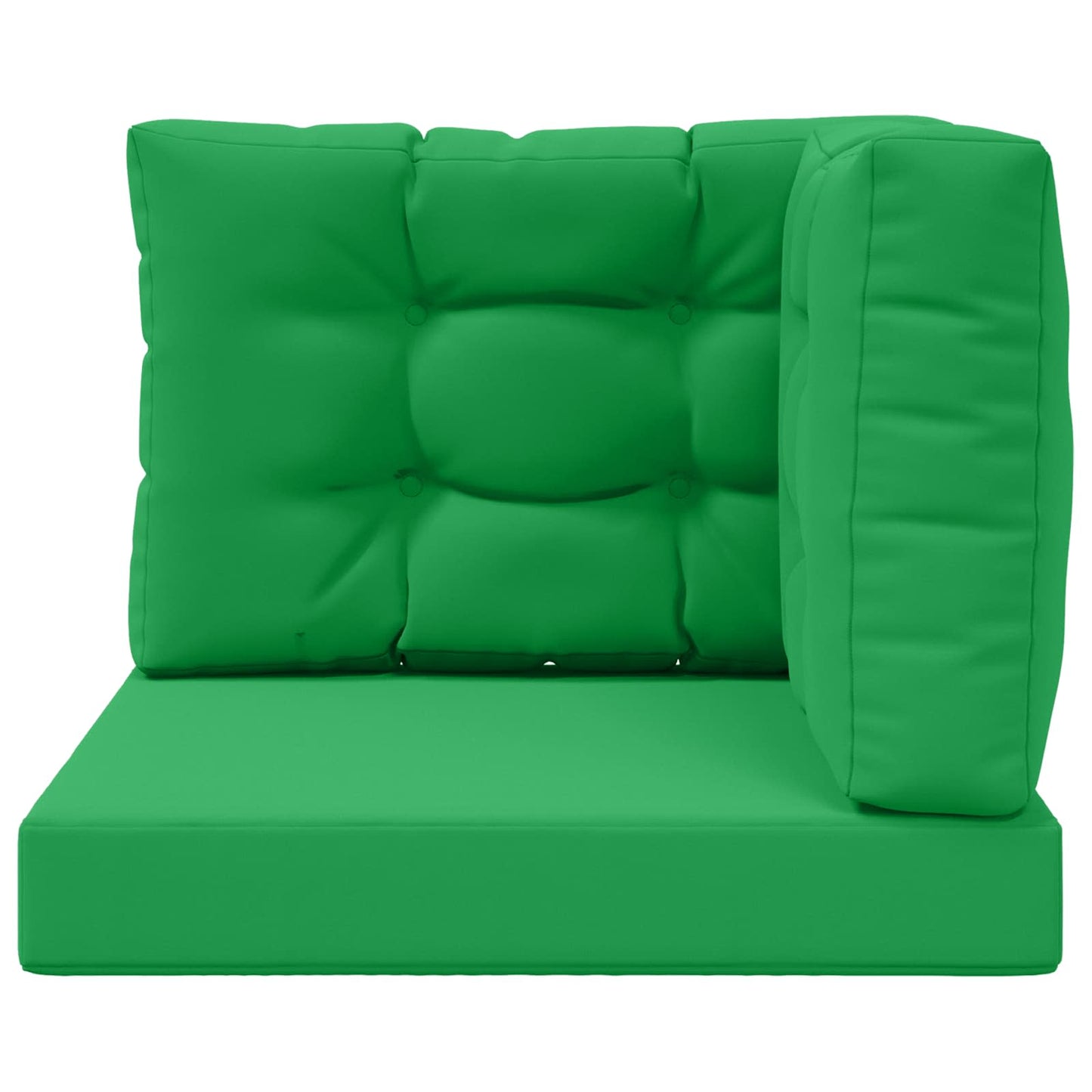 Udendørs Sofa Pude 3 pcs Grøn Polyester