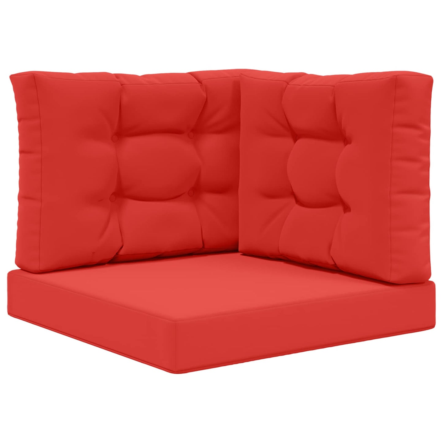 Udendørs Sofa Pude 3 pcs Rød Polyester