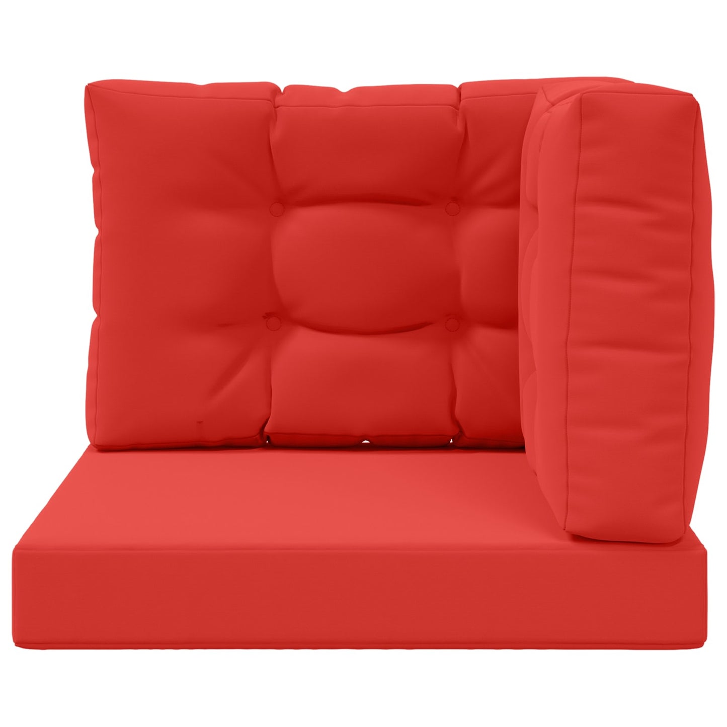 Udendørs Sofa Pude 3 pcs Rød Polyester