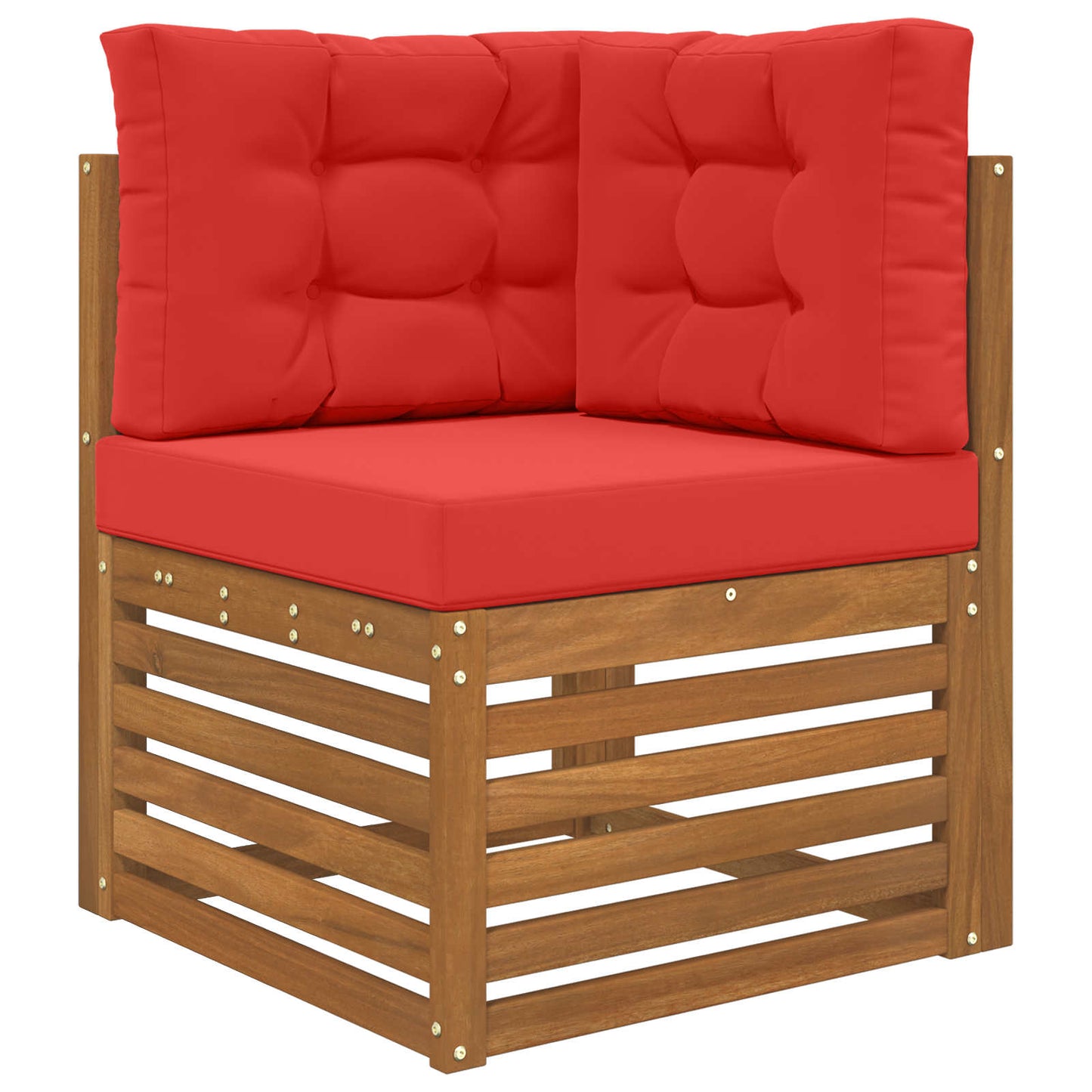 Udendørs Sofa Pude 3 pcs Rød Polyester