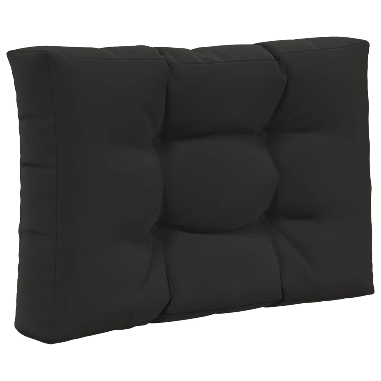 Udendørs Sofa Pude 3 pcs Sort Polyester