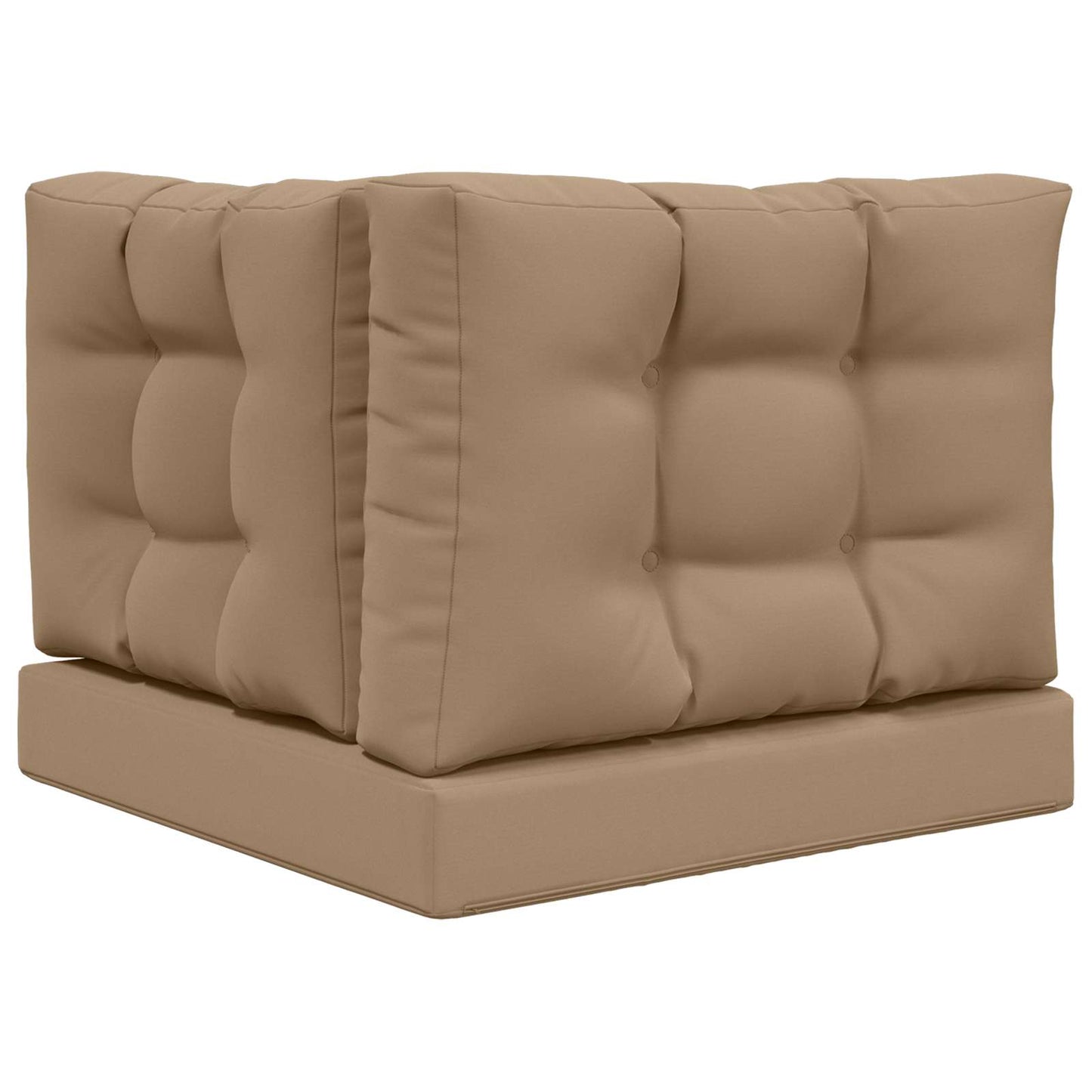 Udendørs Sofa Pude 3 pcs Gråbrun Polyester