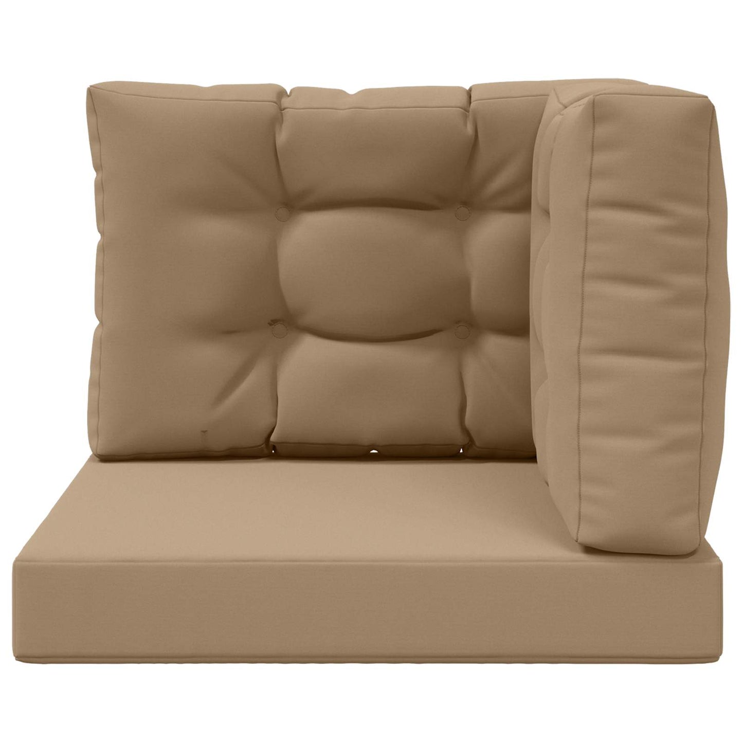 Udendørs Sofa Pude 3 pcs Gråbrun Polyester