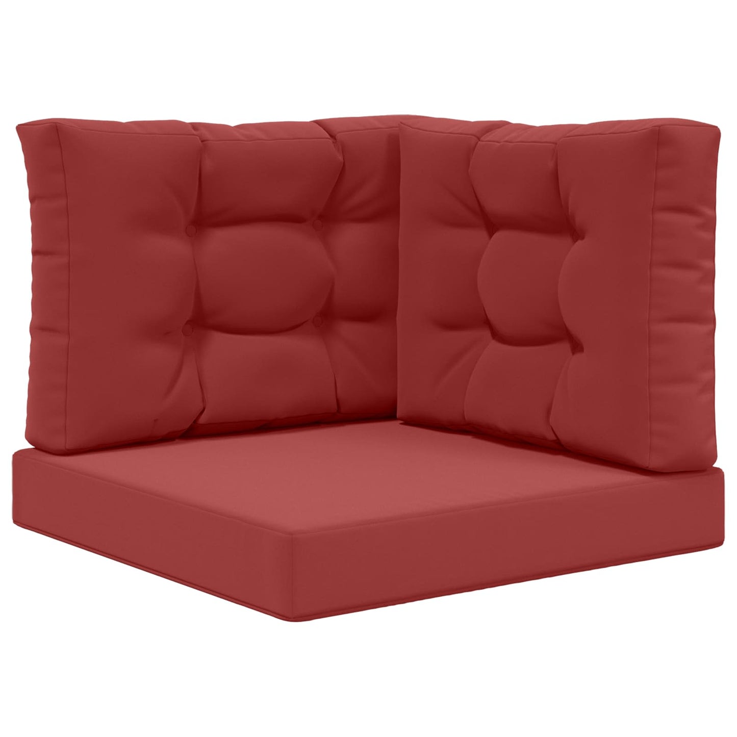Udendørs Sofa Pude 3 pcs Vinrød Polyester