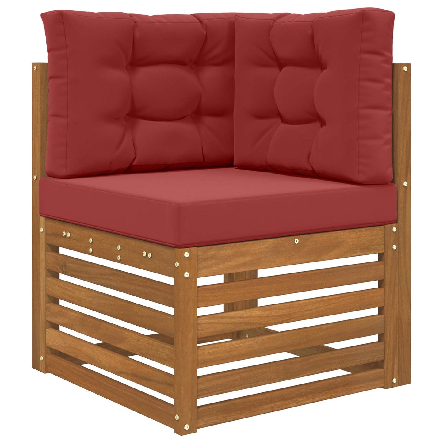 Udendørs Sofa Pude 3 pcs Vinrød Polyester