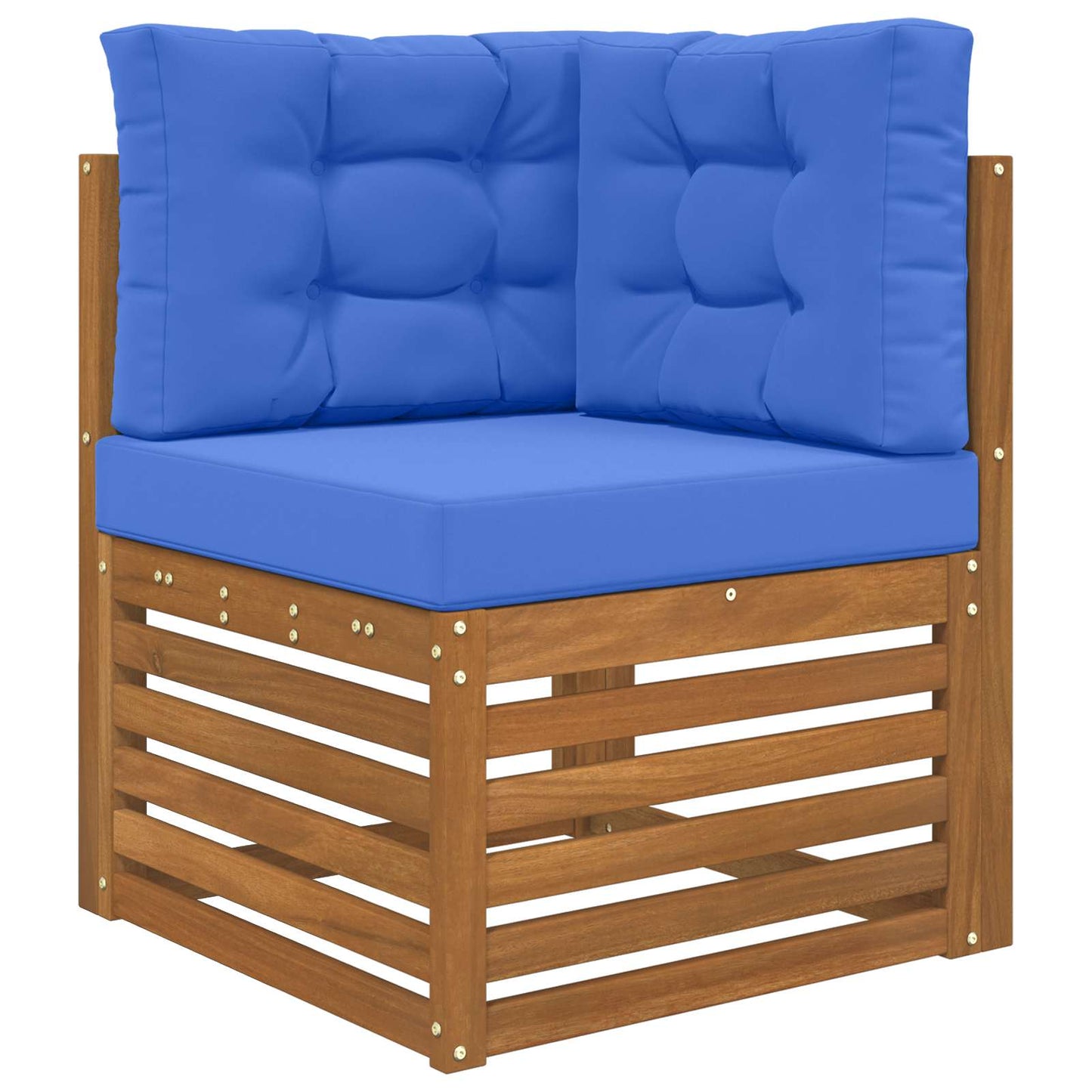 Udendørs Sofa Pude 3 pcs Kongelig blå Polyester