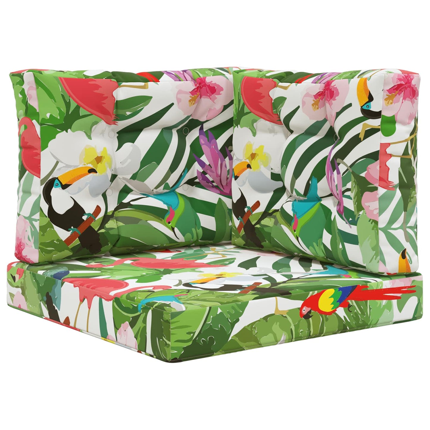 Udendørs Sofa Pude 3 pcs farverig Polyester