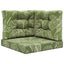 Udendørs Sofa Pude 3 pcs Bladdesign Polyester