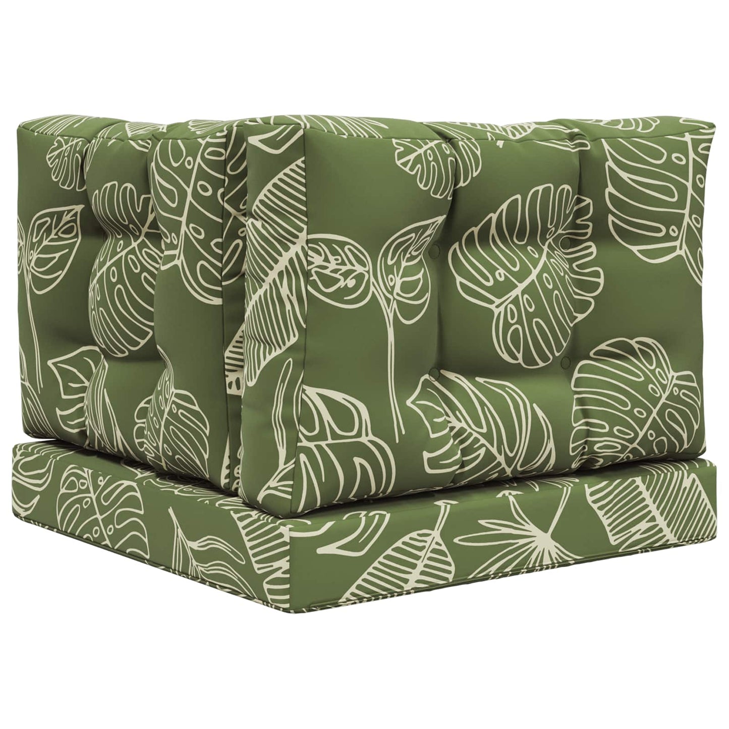 Udendørs Sofa Pude 3 pcs Bladdesign Polyester