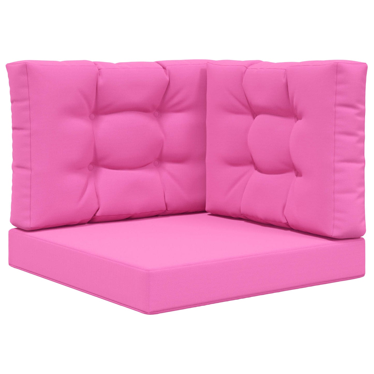Udendørs Sofa Pude 3 pcs Lyserød Polyester