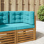 Udendørs Sofa Pude 3 pcs Turkis Polyester