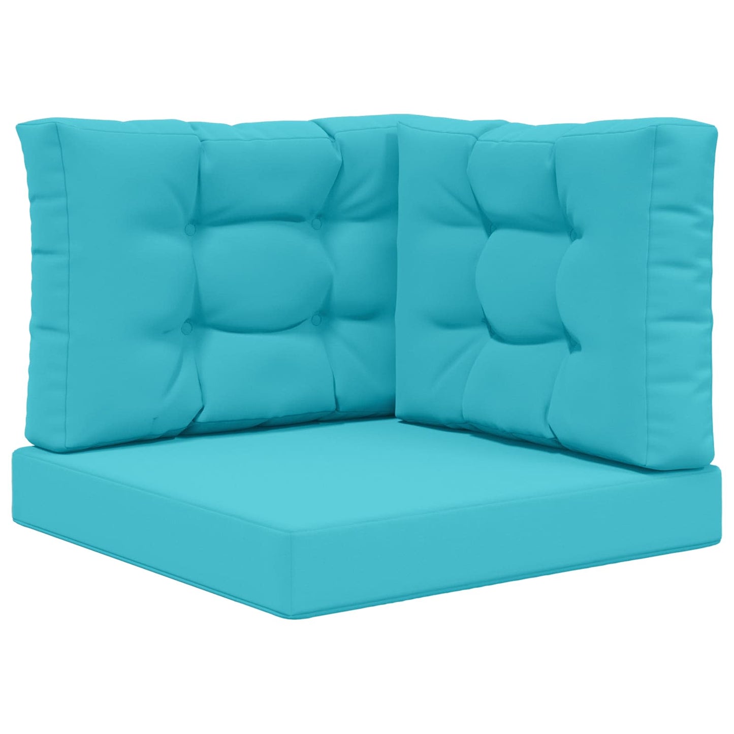 Udendørs Sofa Pude 3 pcs Turkis Polyester