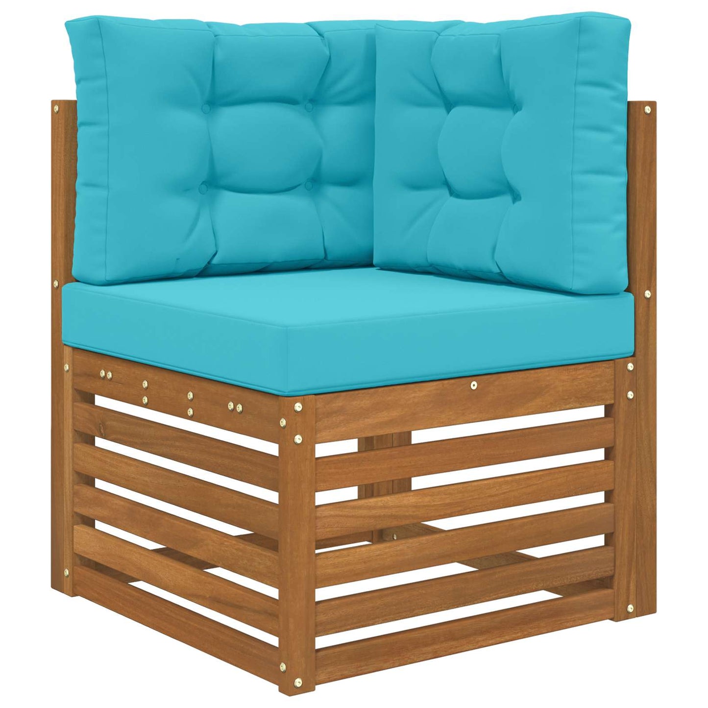 Udendørs Sofa Pude 3 pcs Turkis Polyester