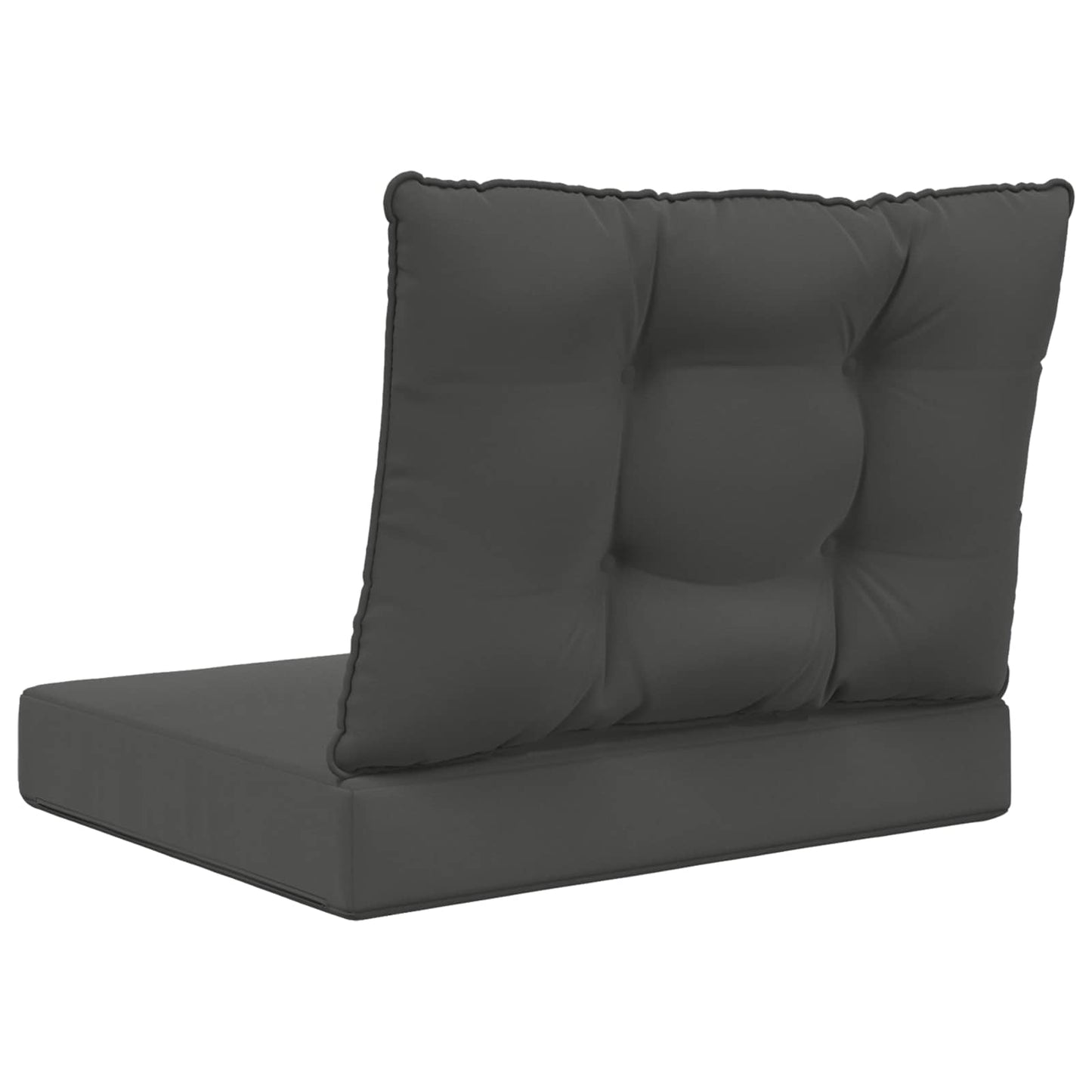 Udendørs Sofa Pude Polyester Antracit 60 x 50,5 x 8 cm