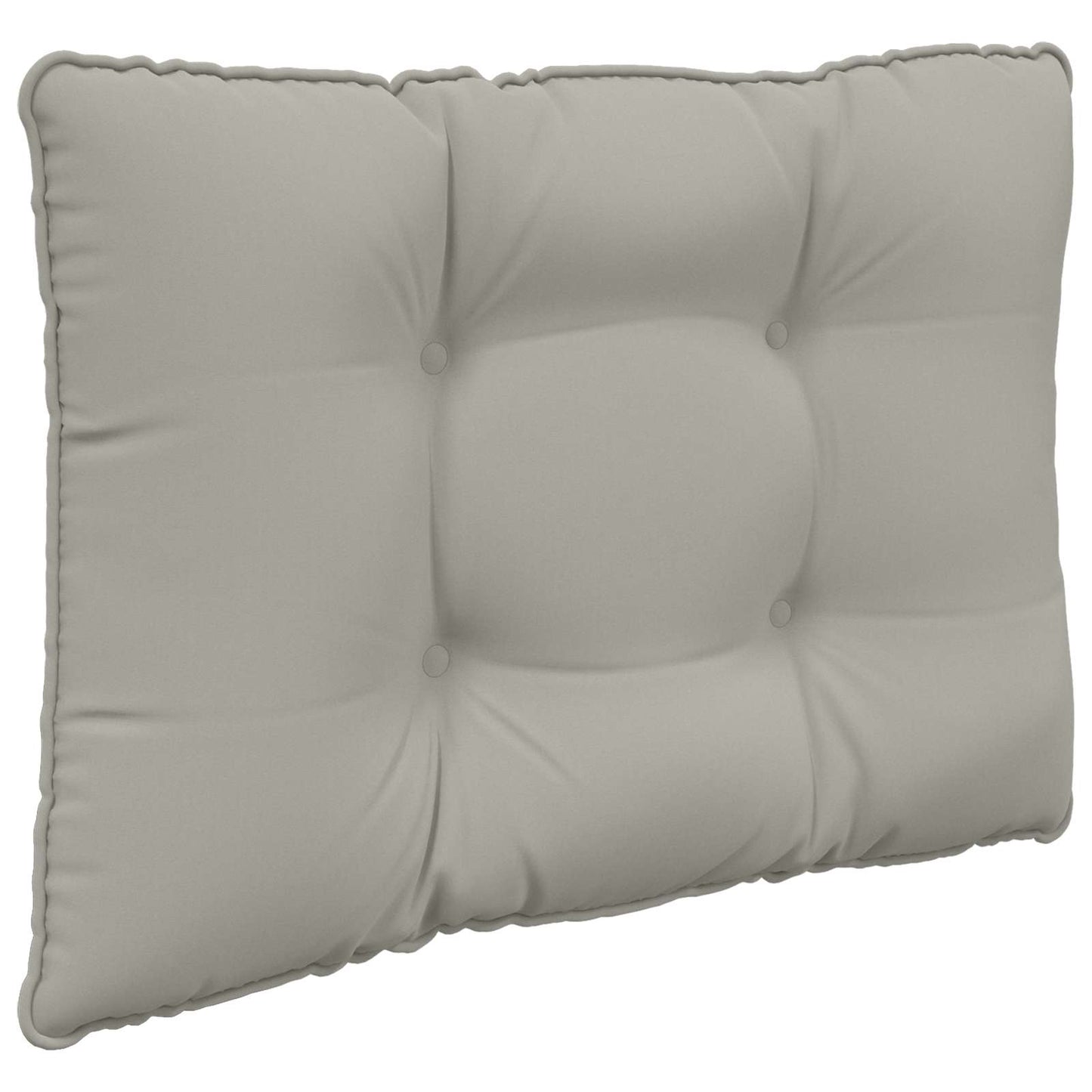 Udendørs Sofa Pude Polyester Grå 60 x 50,5 x 8 cm