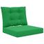 Udendørs Sofa Pude Polyester Grøn 60 x 50,5 x 8 cm