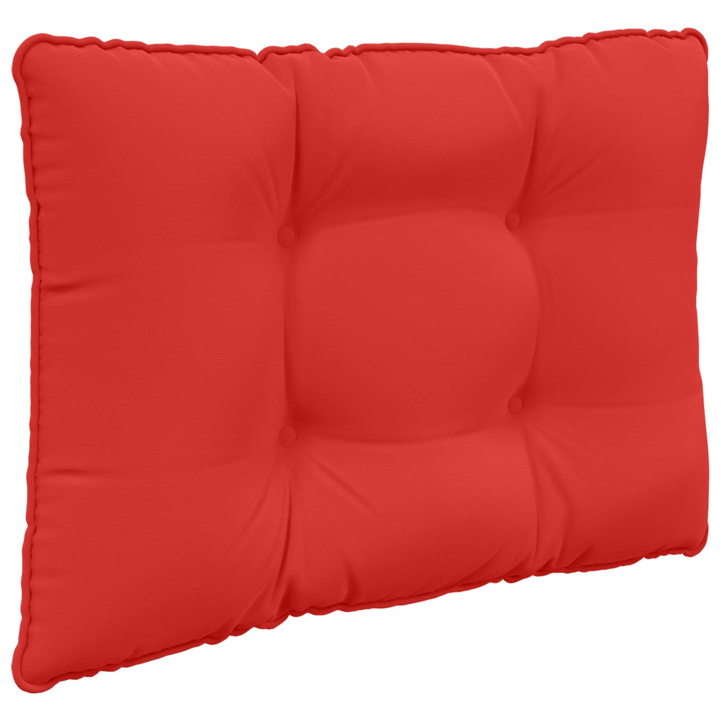 Udendørs Sofa Pude Polyester Rød 60 x 50,5 x 8 cm