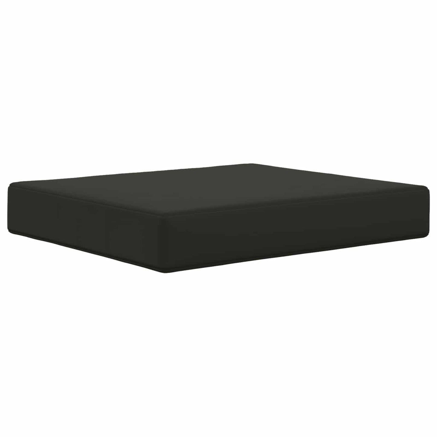 Udendørs Sofa Pude Polyester Sort 60 x 50,5 x 8 cm