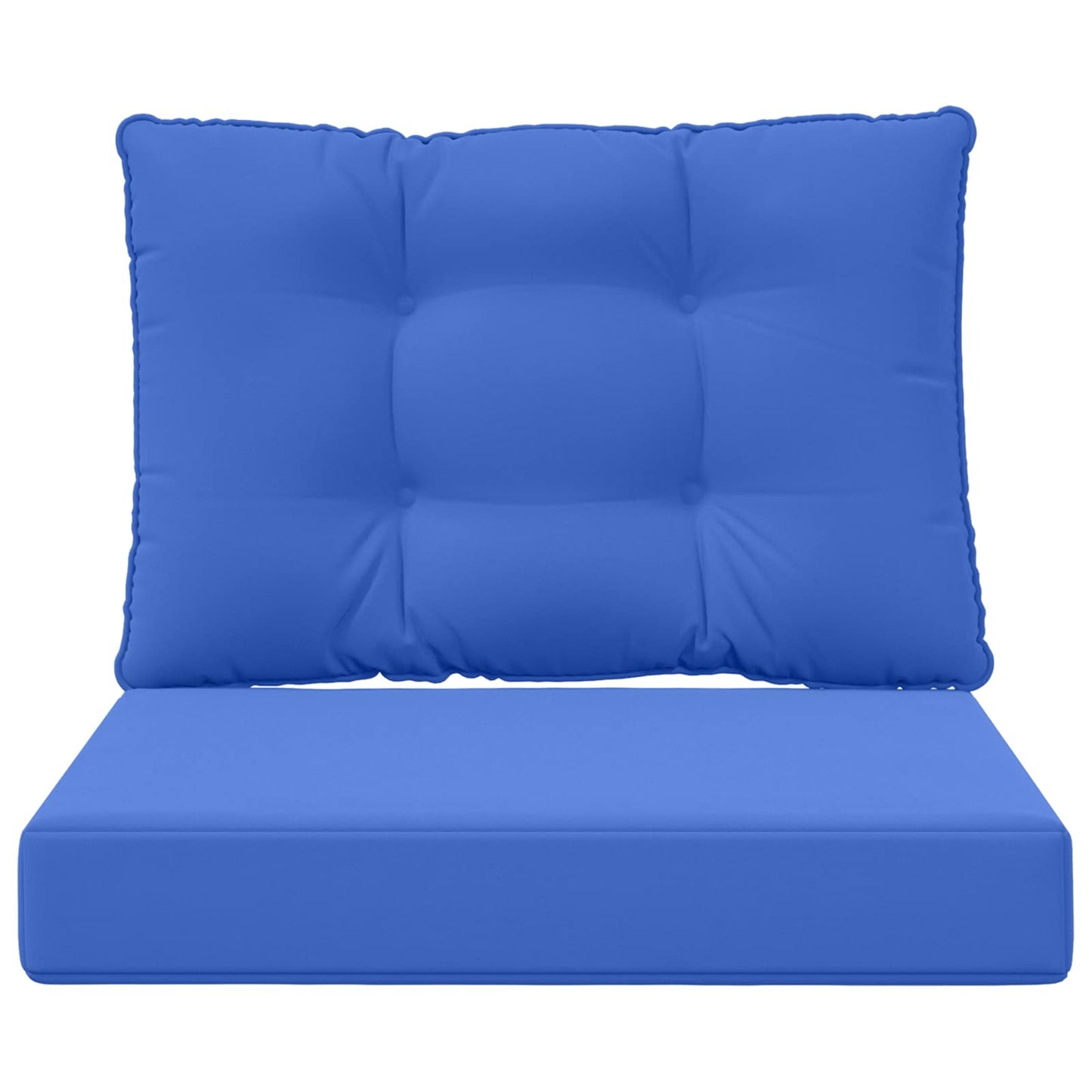 Udendørs Sofa Pude Polyester Kongelig blå 60 x 50,5 x 8 cm