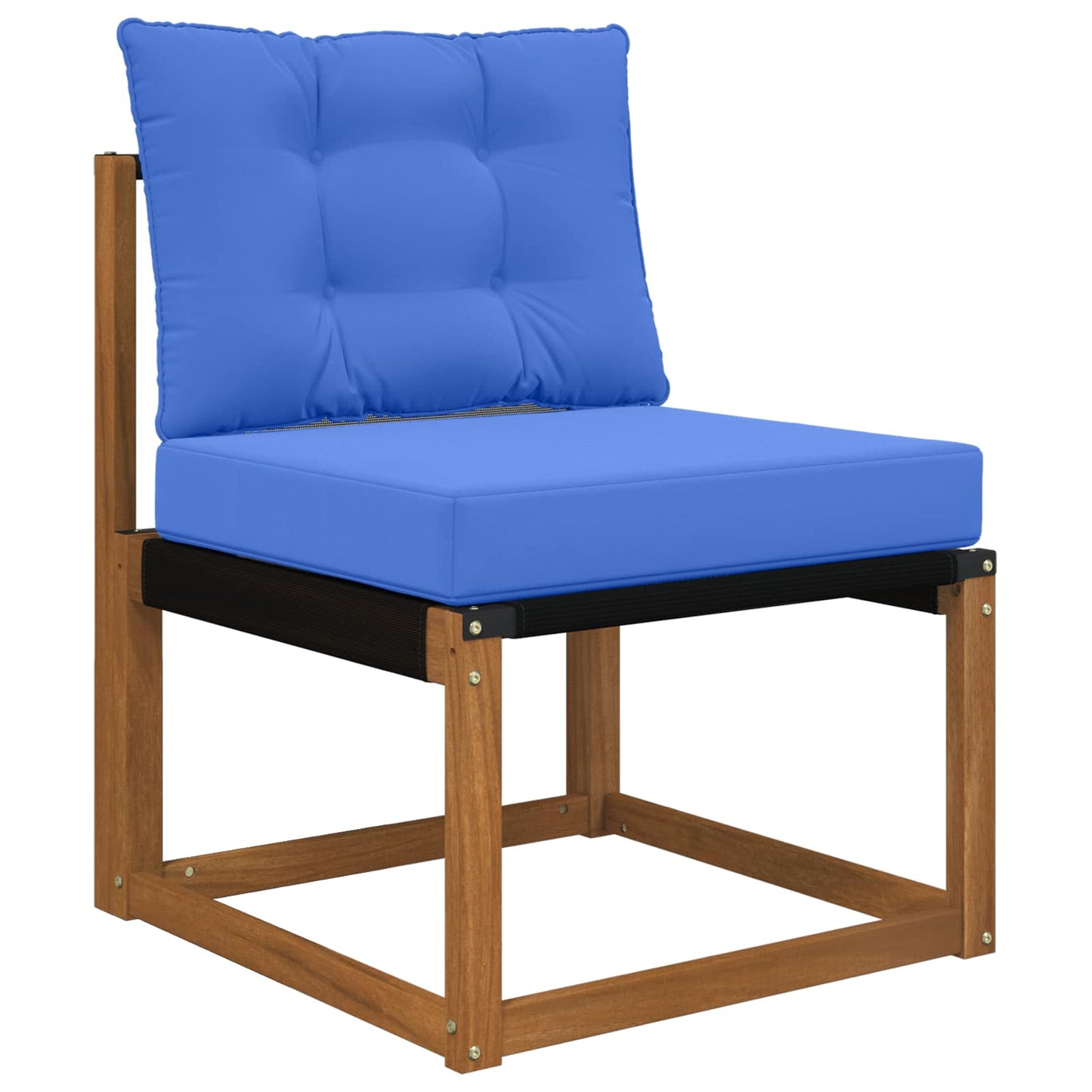Udendørs Sofa Pude Polyester Kongelig blå 60 x 50,5 x 8 cm
