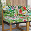 Udendørs Sofa Pude Polyester farverig 60 x 50,5 x 8 cm