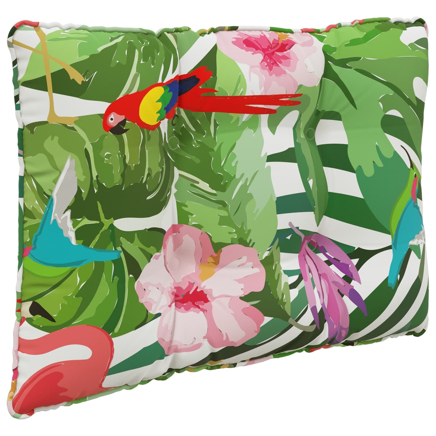 Udendørs Sofa Pude Polyester farverig 60 x 50,5 x 8 cm