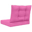 Udendørs Sofa Pude Polyester Lyserød 60 x 50,5 x 8 cm