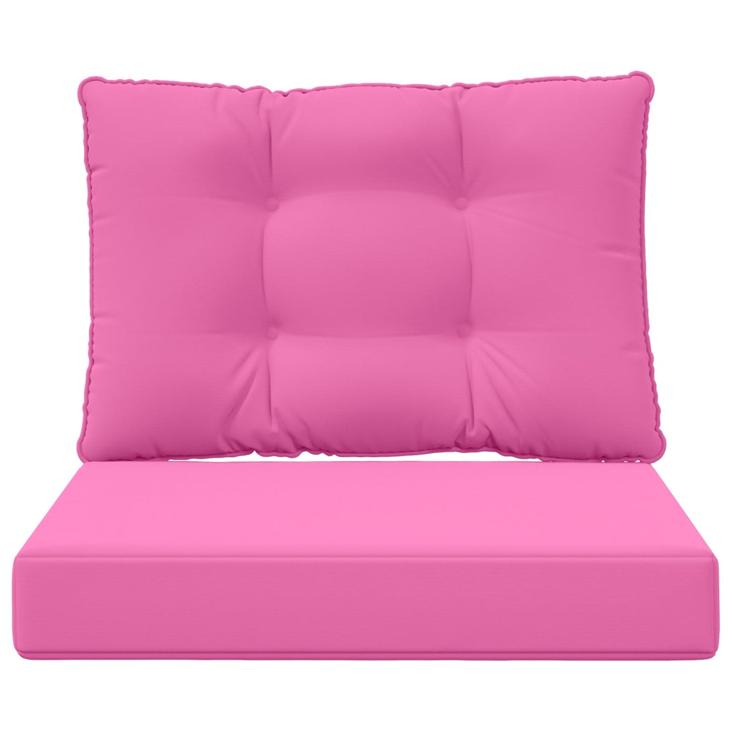 Udendørs Sofa Pude Polyester Lyserød 60 x 50,5 x 8 cm
