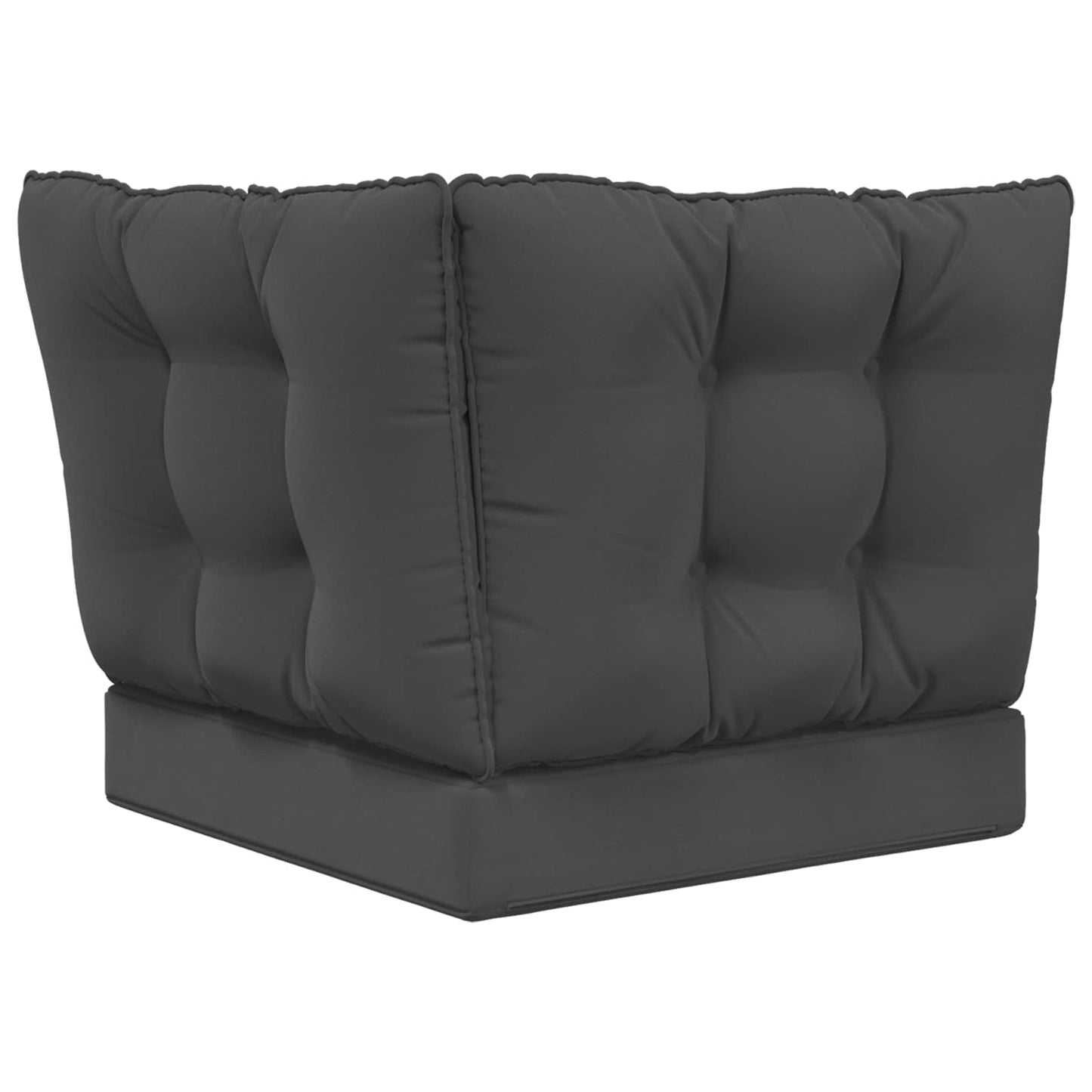 Udendørs Sofa Pude Polyester Antracit 60 x 40 x 10 cm