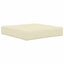 Udendørs Sofa Pude Polyester Creme 60 x 40 x 10 cm