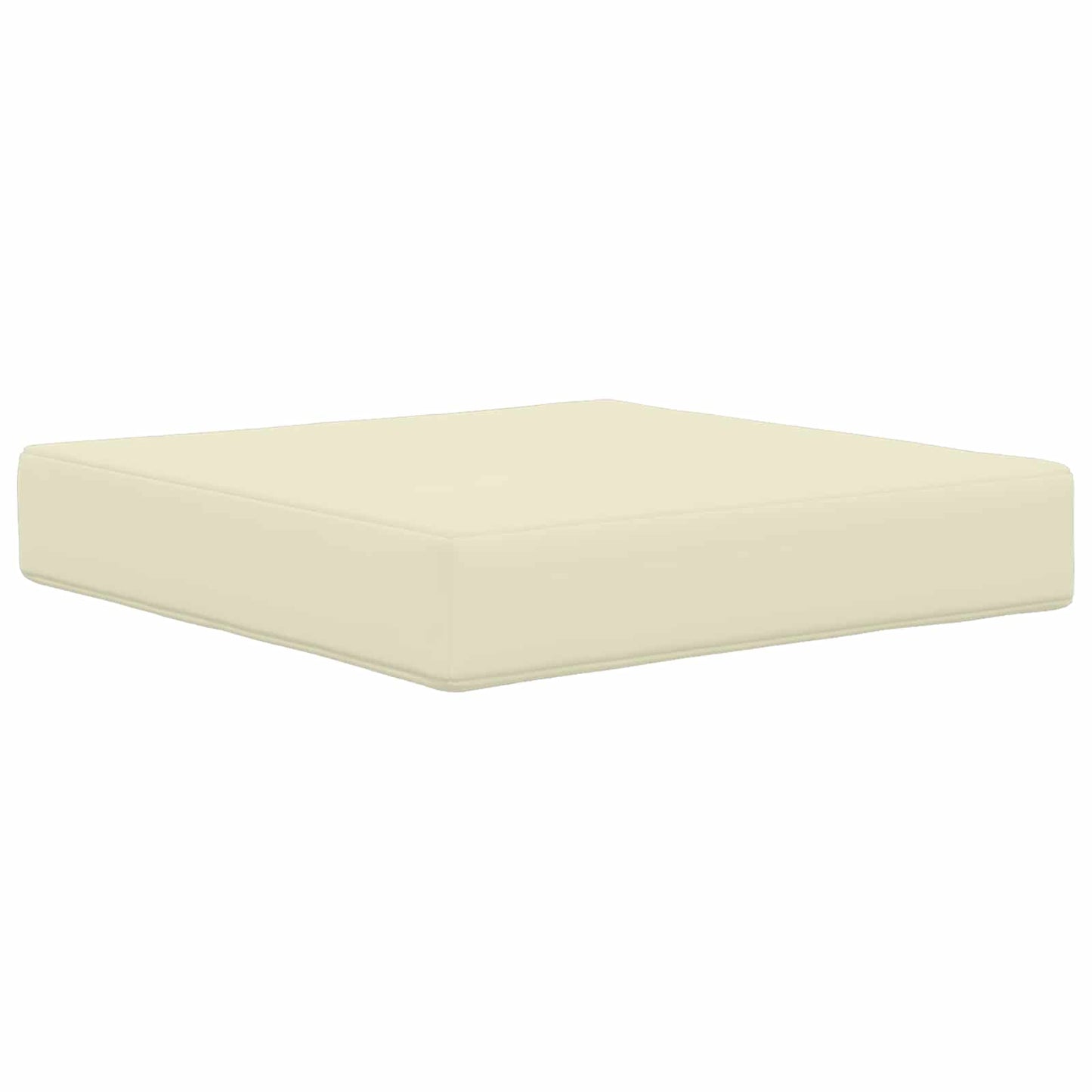 Udendørs Sofa Pude Polyester Creme 60 x 40 x 10 cm