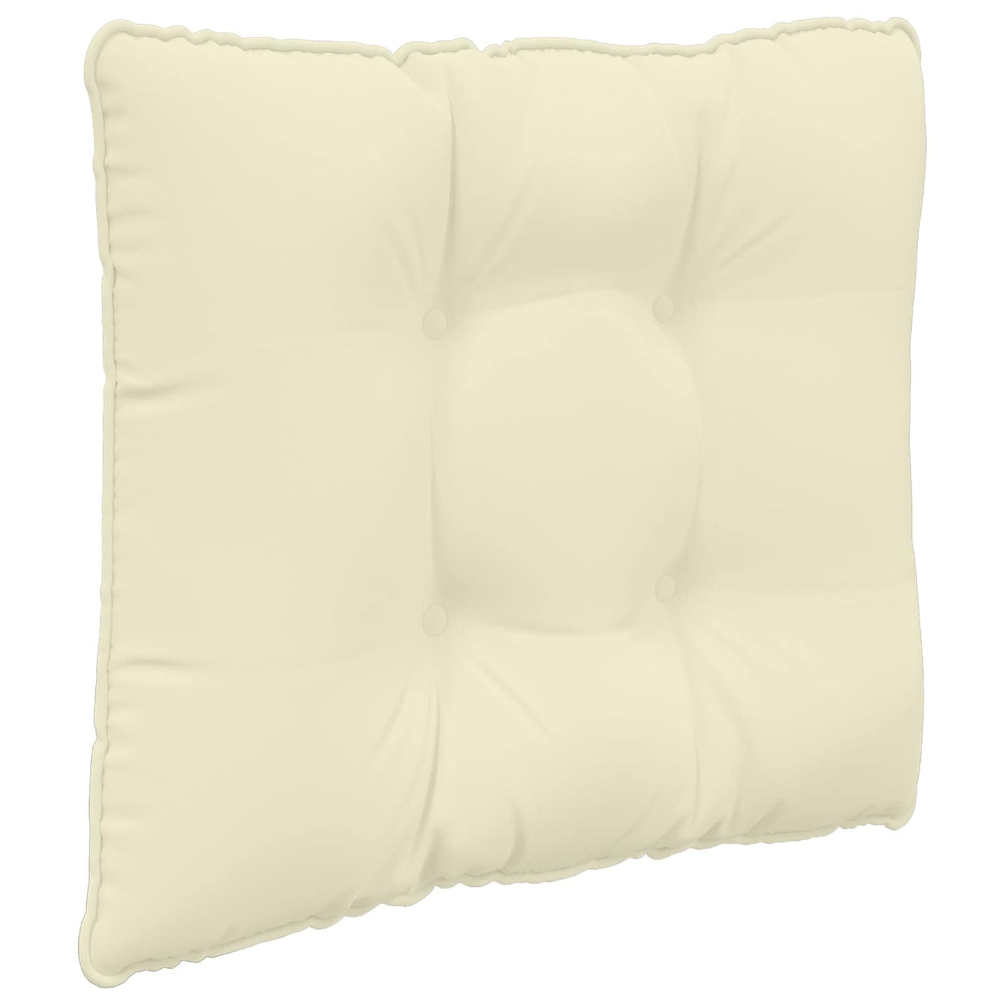 Udendørs Sofa Pude Polyester Creme 60 x 40 x 10 cm