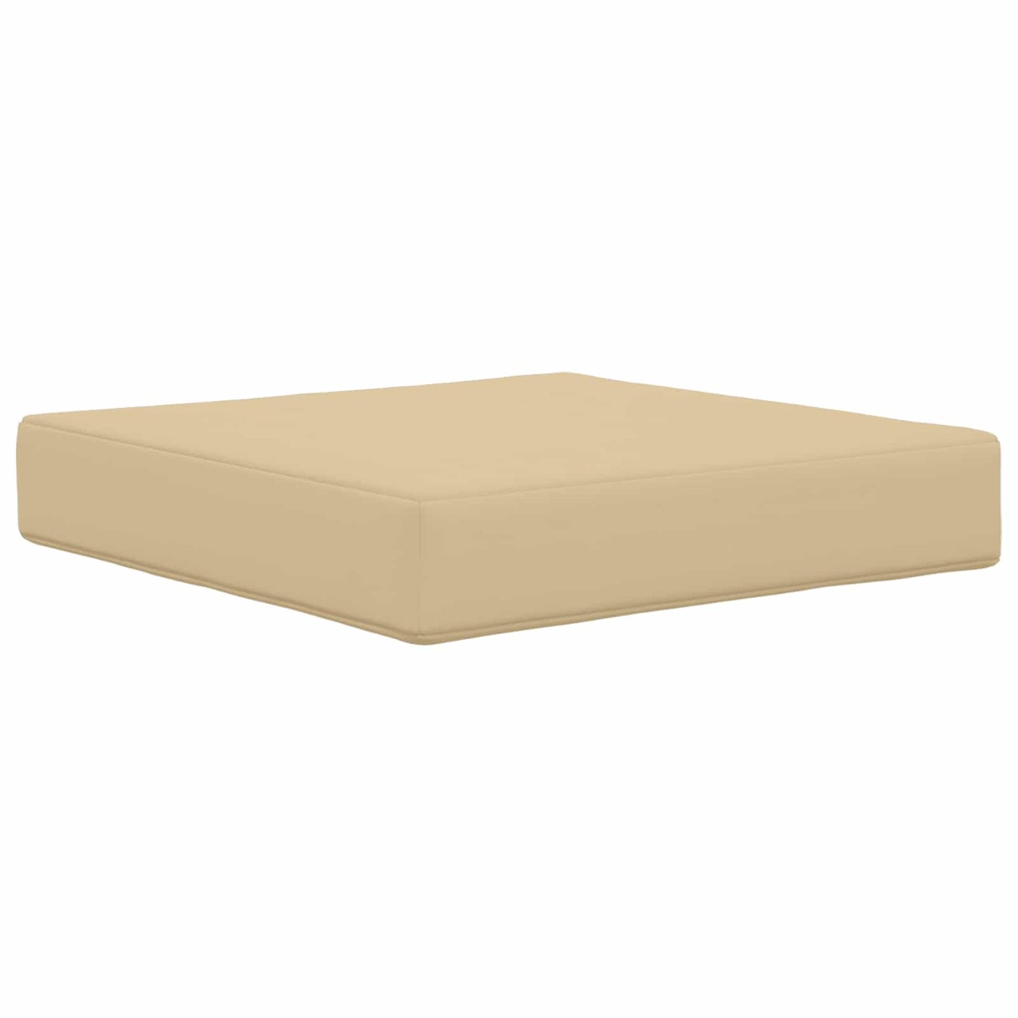 Udendørs Sofa Pude Polyester Beige 60 x 40 x 10 cm