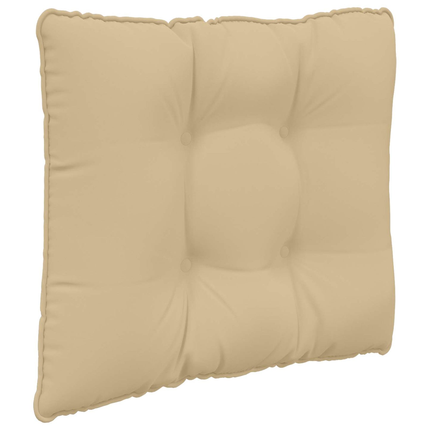 Udendørs Sofa Pude Polyester Beige 60 x 40 x 10 cm