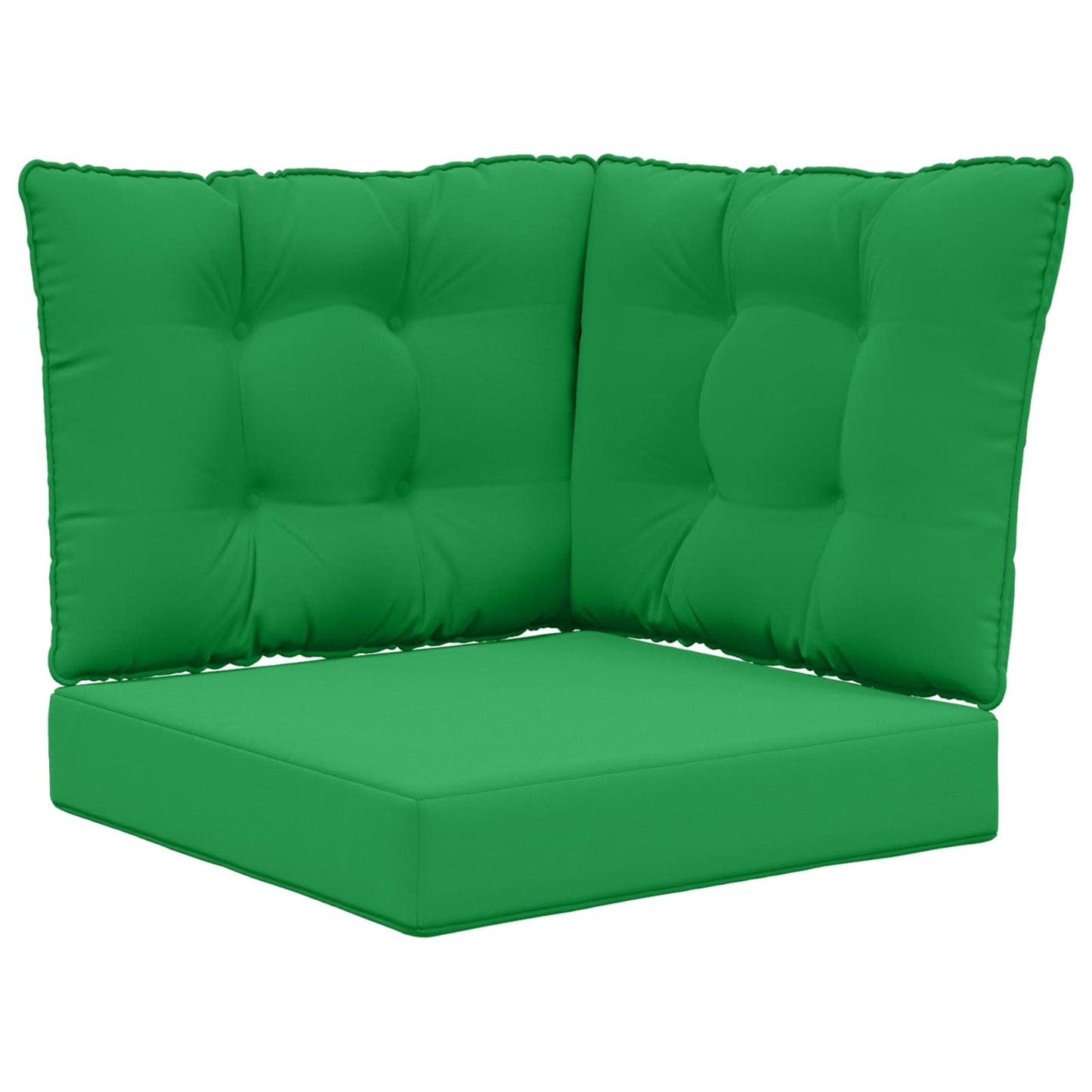 Udendørs Sofa Pude Polyester Grøn 60 x 40 x 10 cm