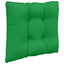 Udendørs Sofa Pude Polyester Grøn 60 x 40 x 10 cm