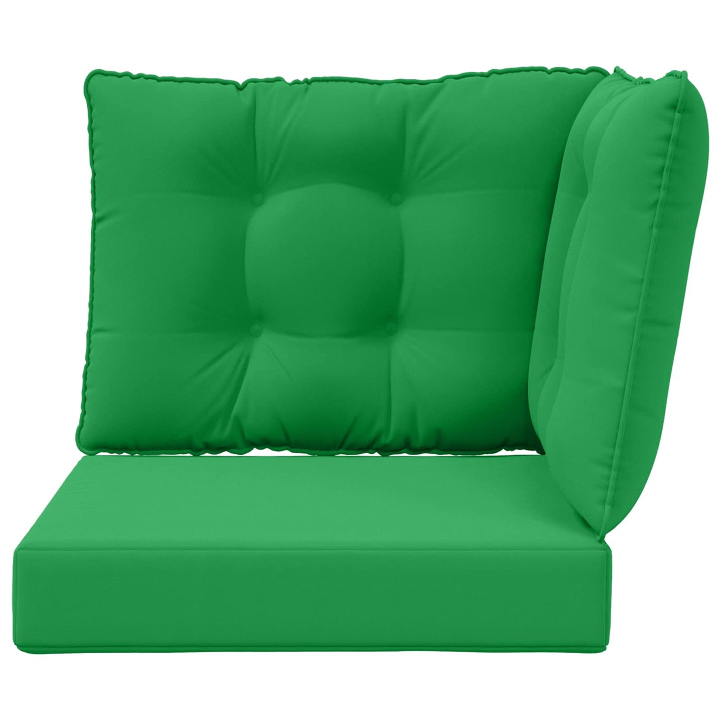 Udendørs Sofa Pude Polyester Grøn 60 x 40 x 10 cm