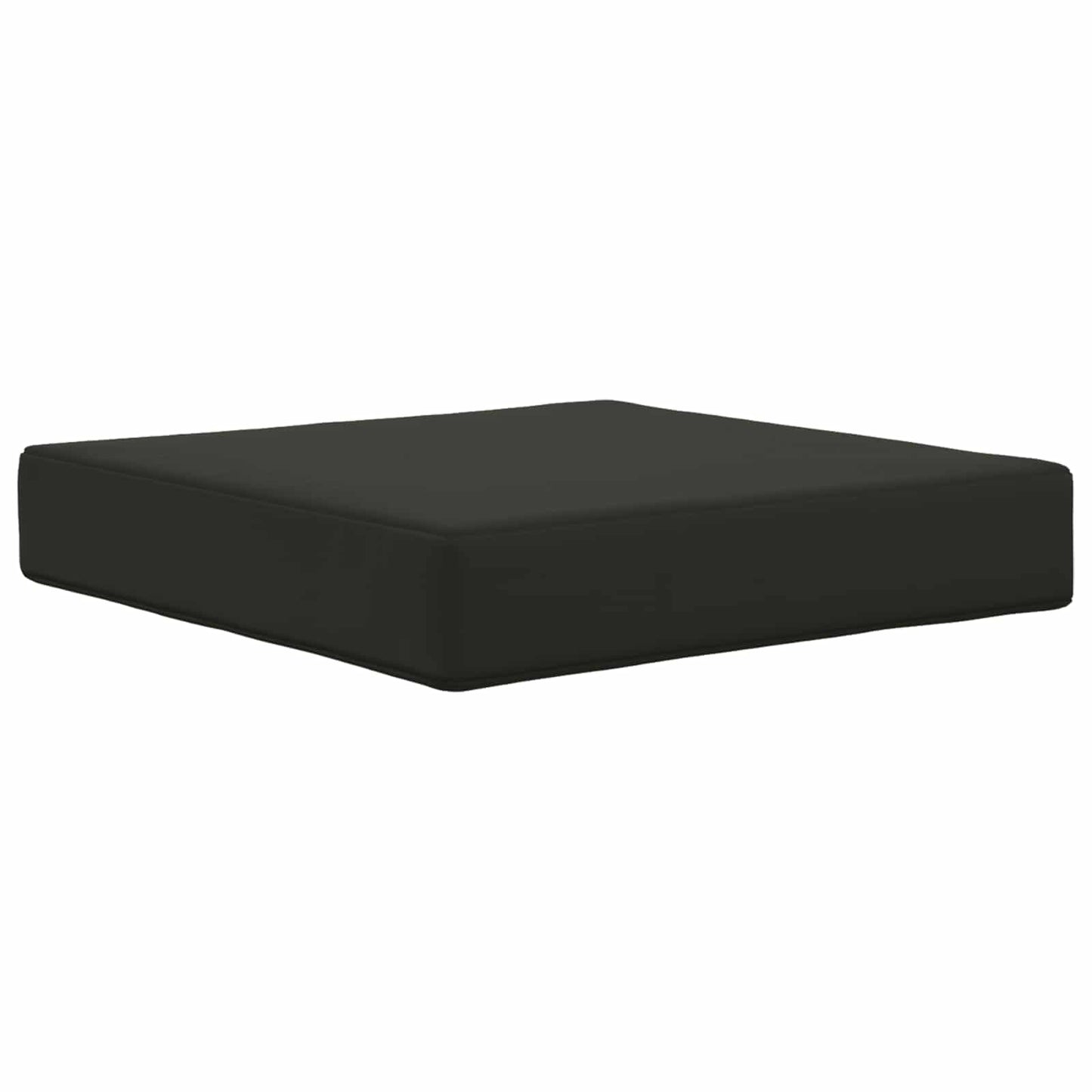 Udendørs Sofa Pude Polyester Sort 60 x 40 x 10 cm