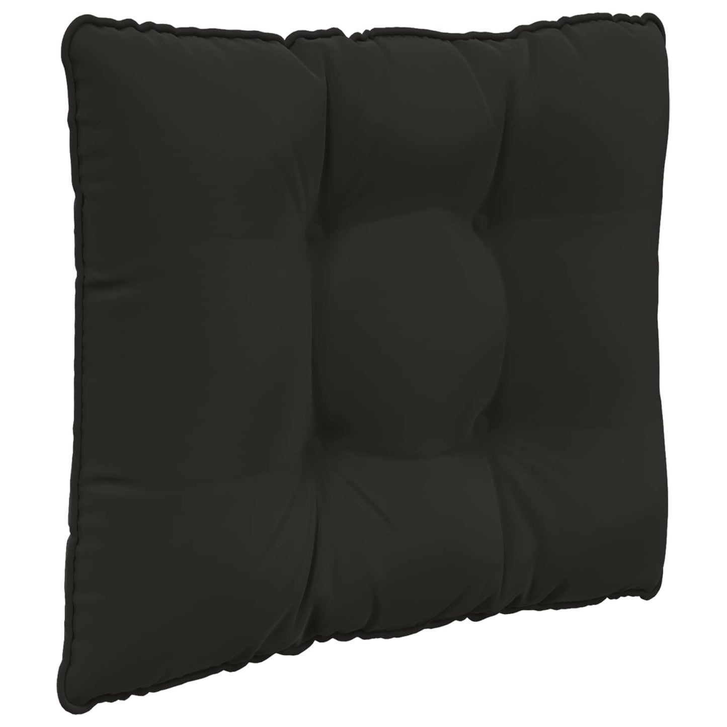 Udendørs Sofa Pude Polyester Sort 60 x 40 x 10 cm
