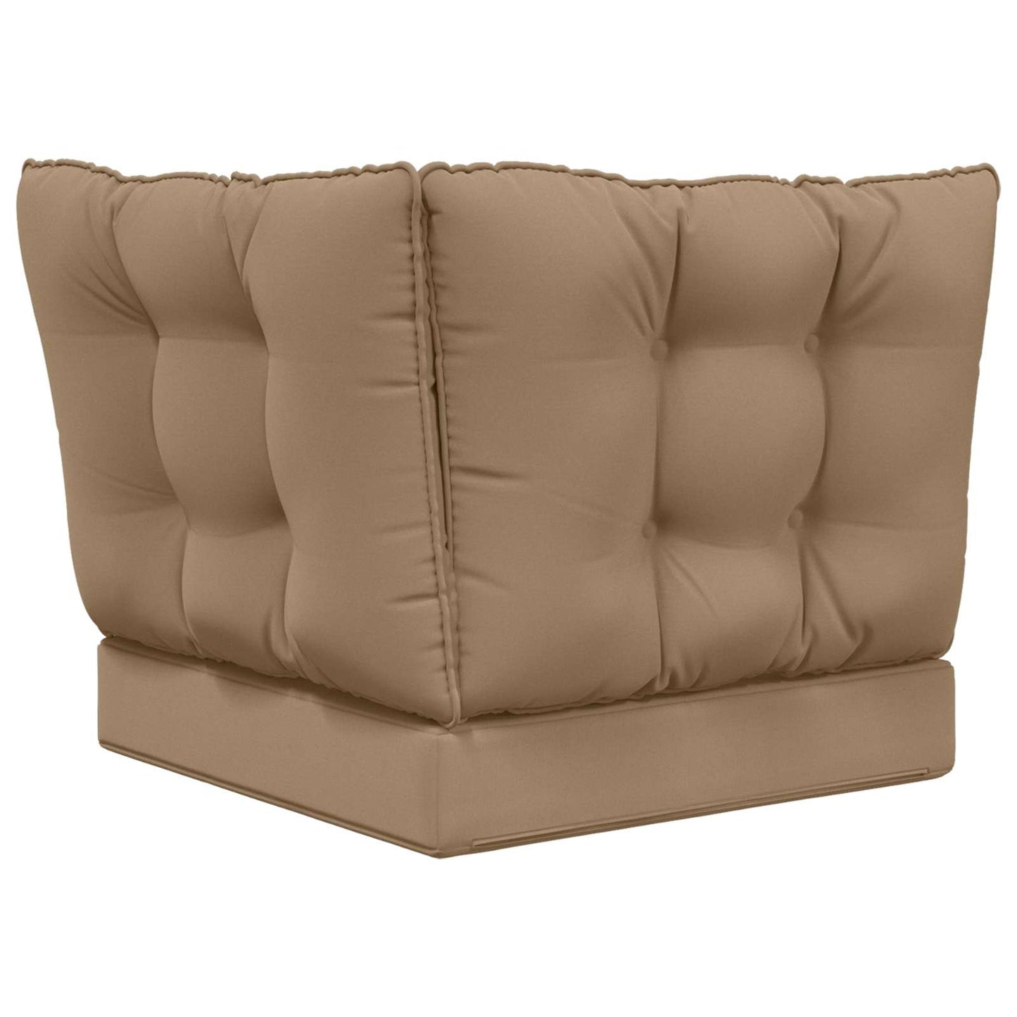 Udendørs Sofa Pude Polyester Gråbrun 60 x 40 x 10 cm