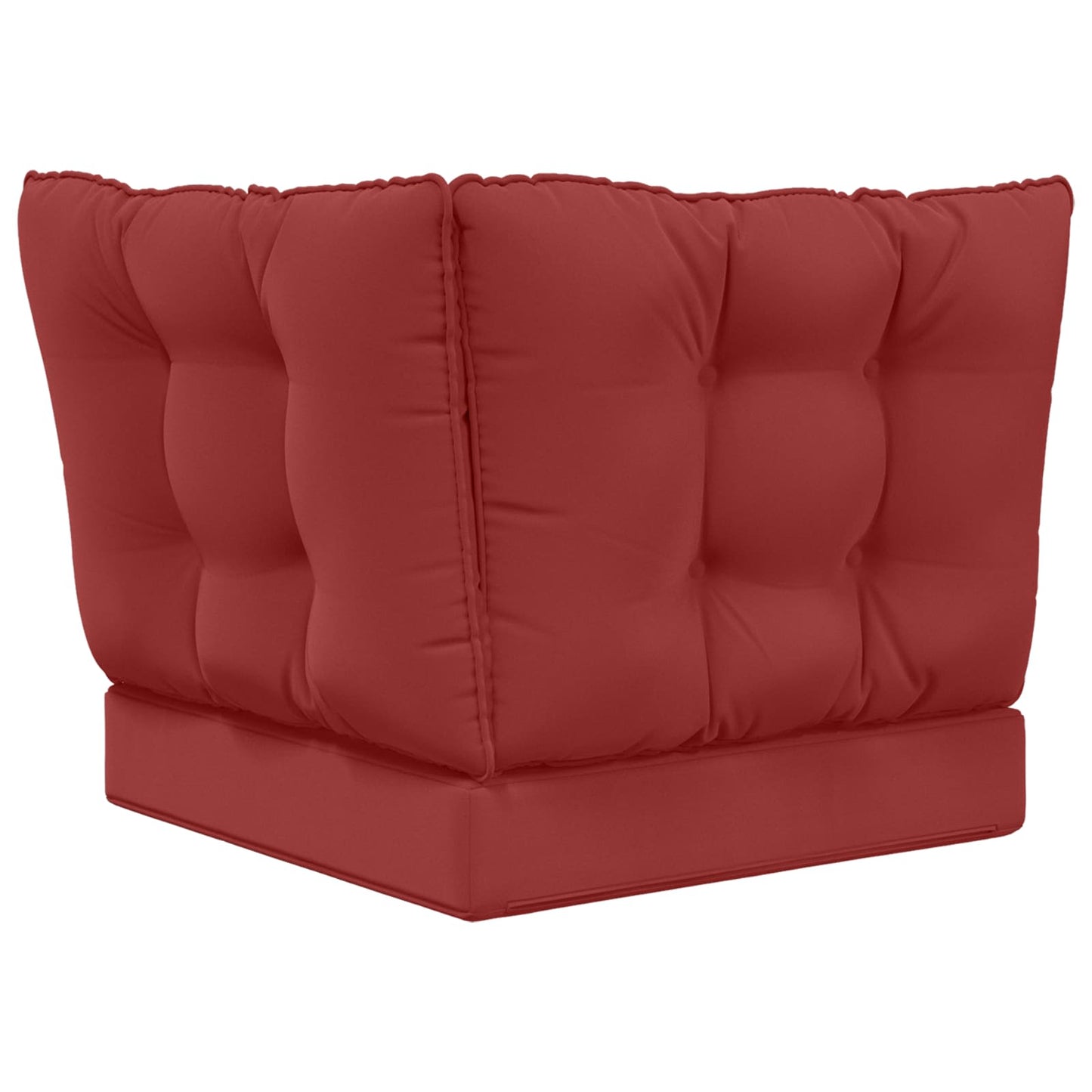 Udendørs Sofa Pude Polyester Vinrød 60 x 40 x 10 cm