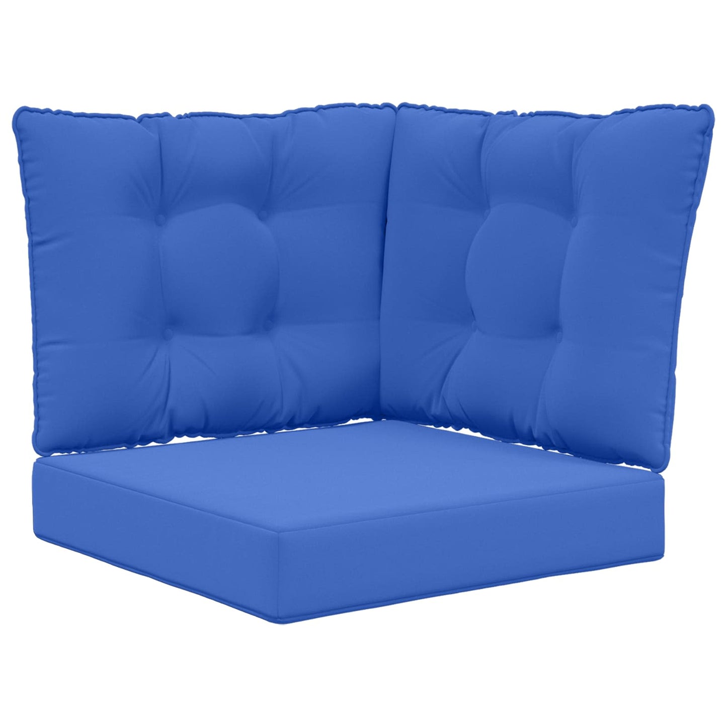 Udendørs Sofa Pude Polyester Kongelig blå 60 x 40 x 10 cm