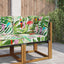 Udendørs Sofa Pude Polyester farverig 60 x 40 x 10 cm